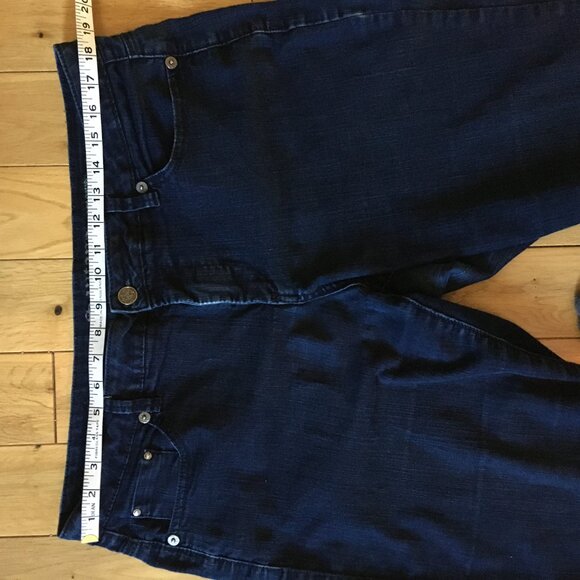 Santana Tummy Control Dark Blue Jeans For Women 16 - Picture 9 of 13